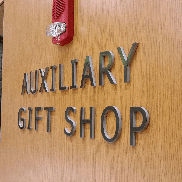 dimensional letters auxiliary gift shop