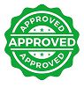 safety approved stamp logo