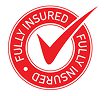 safety fully insured checkmark logo